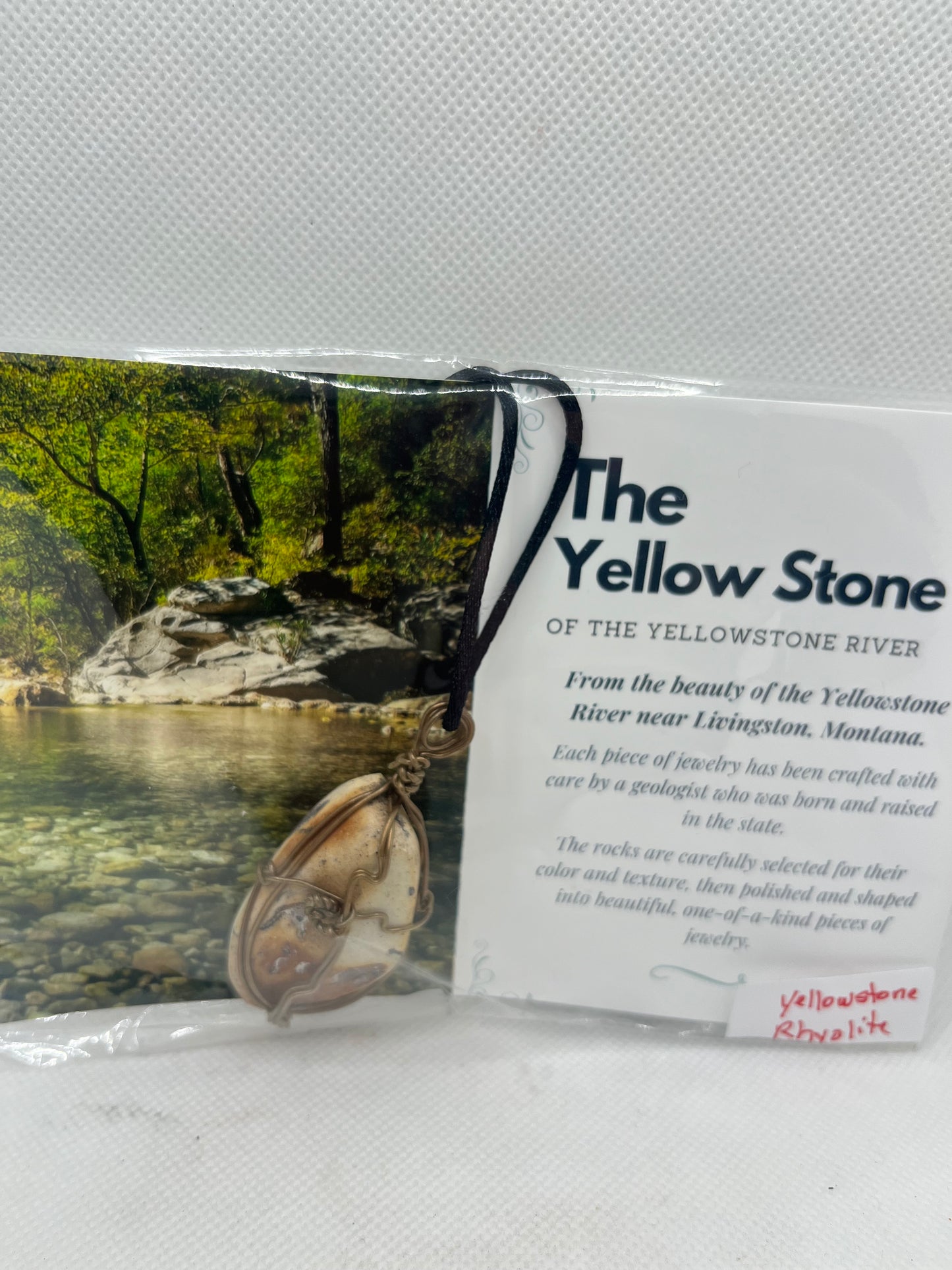 Jill Necklace Yellowstone Stones