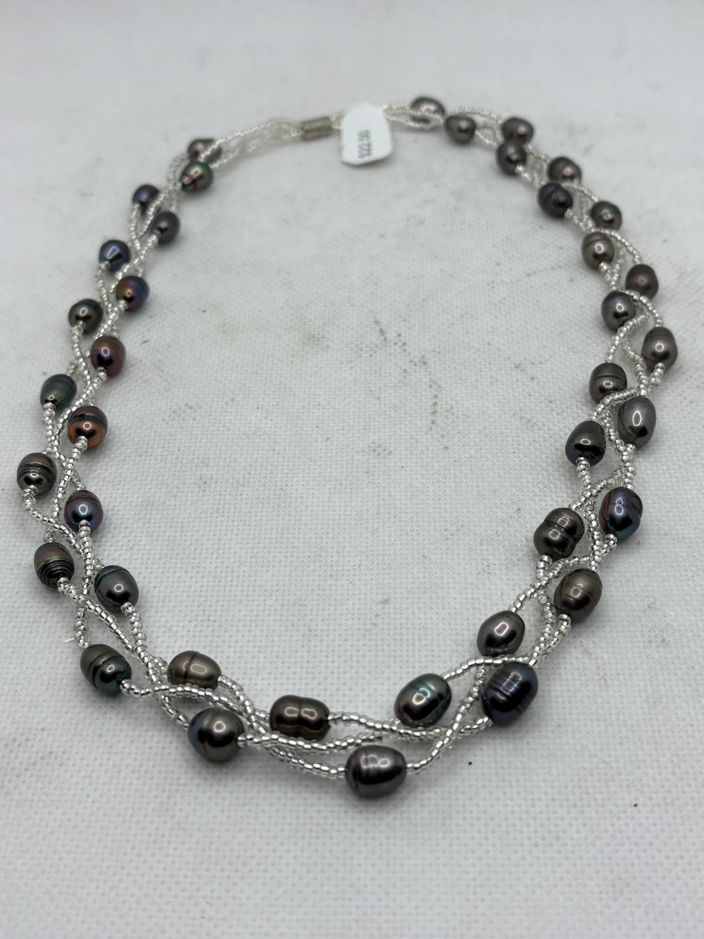 Peal Necklace 18" Magnectic Clasp