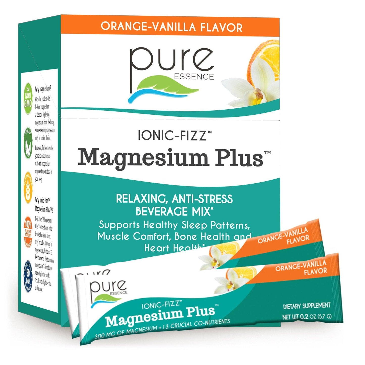 Ionic-Fizz™ Magnesium Plus™: Raspberry-Lemonade / 30 SERV