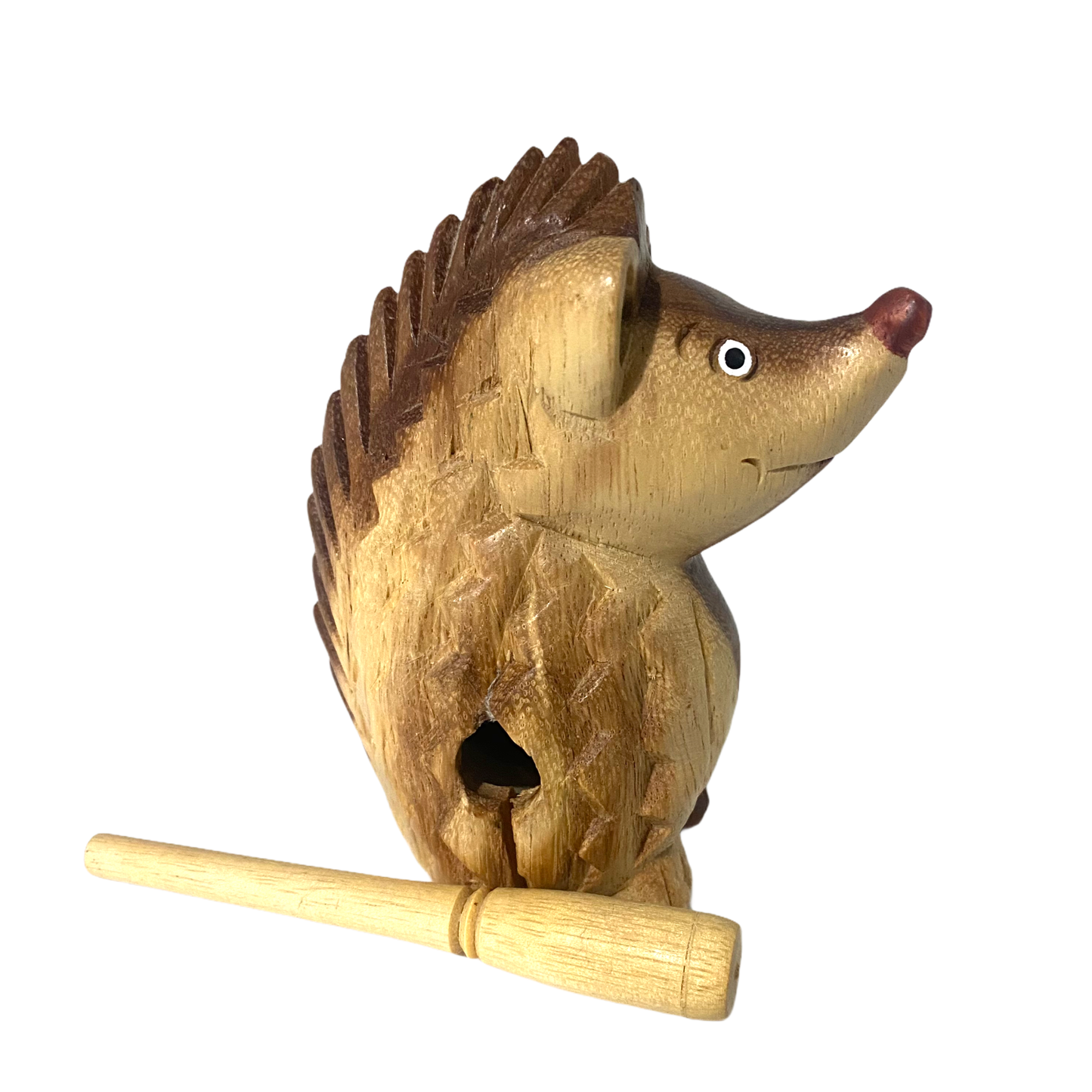 Wooden Musical Porcupine Percussion Instrument