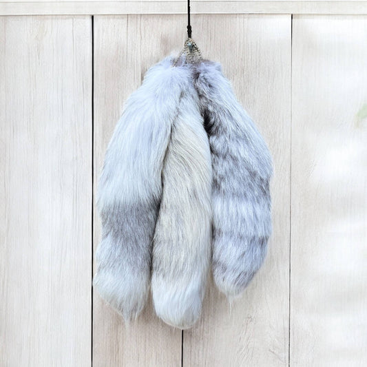 Silver Swirl Fox mutation tail 
