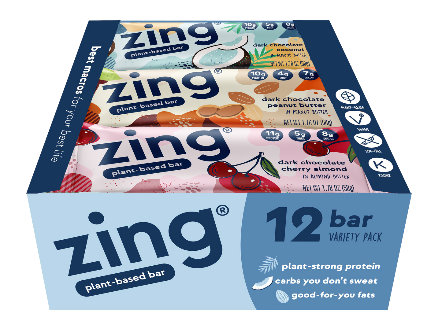 Zing Original 1.76oz Bar Various Flavors