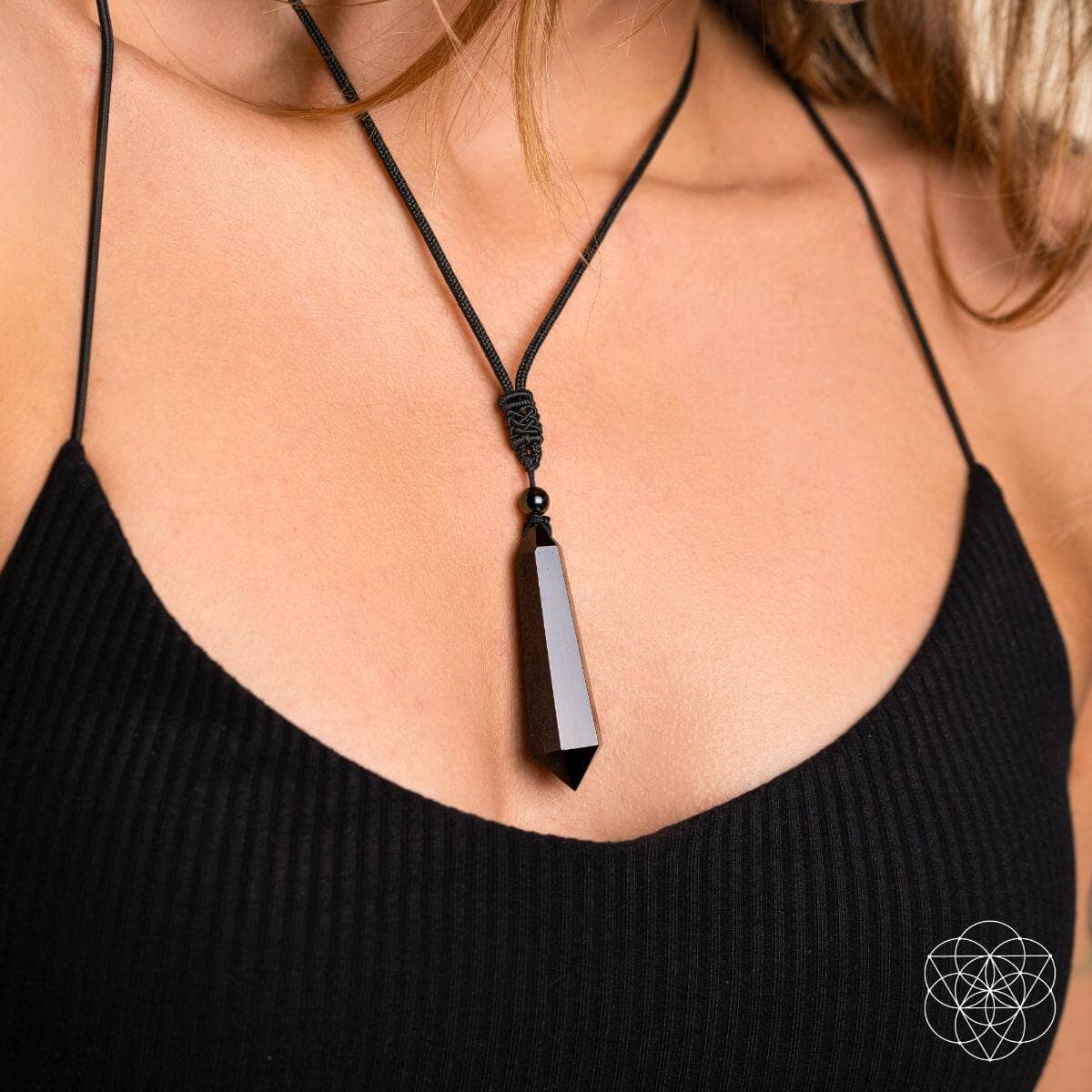 Black Obsidian Talisman of Protection