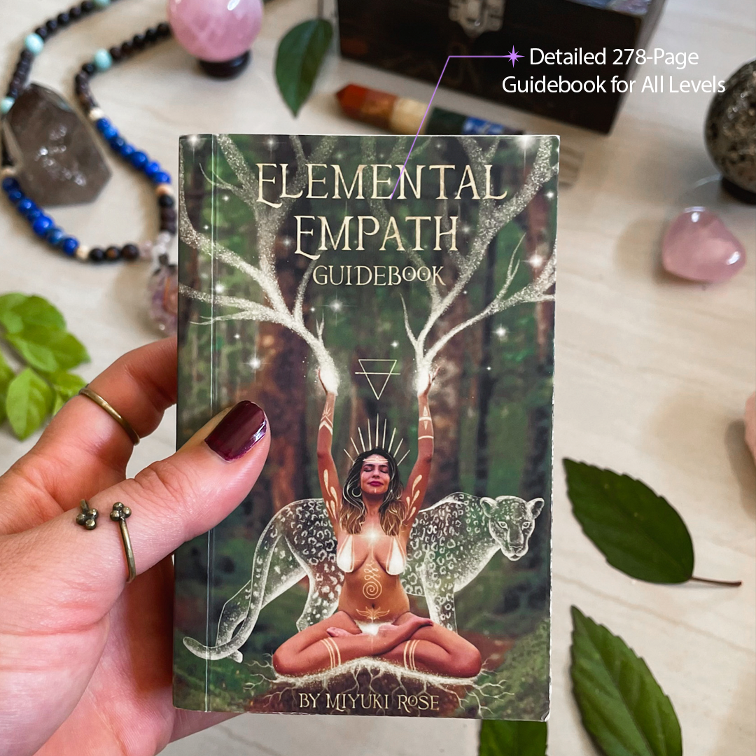 Elemental Empath Oracle Deck & Guidebook