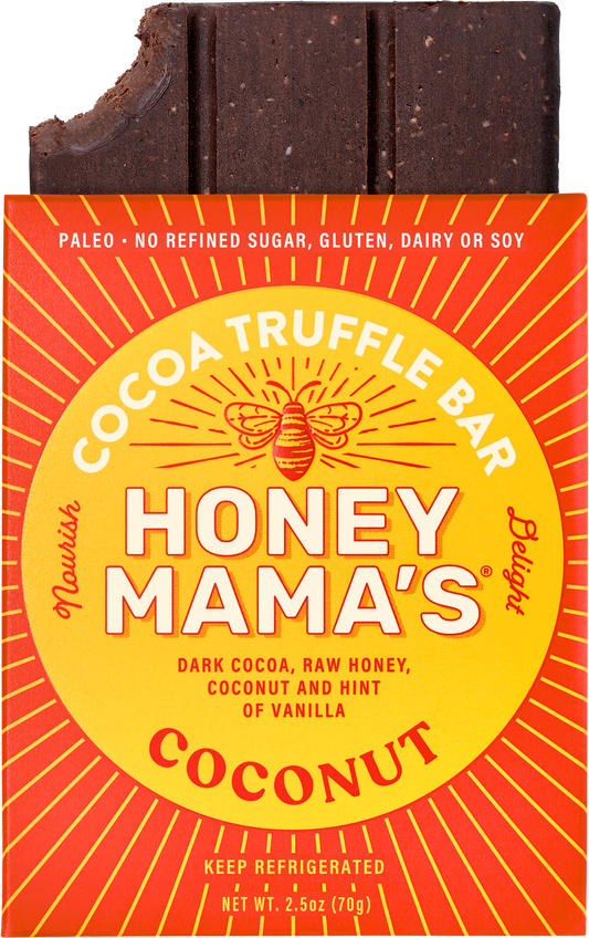 Coconut Cocoa Truffle Bar 2.5oz. (12 count)