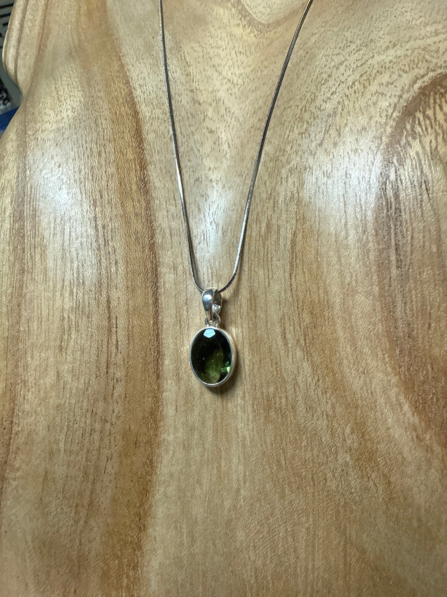 Moldavite Pendant