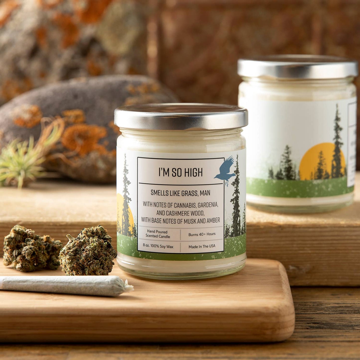 Scented Candle | Canabis Candle | Fun Candles | I'm So High