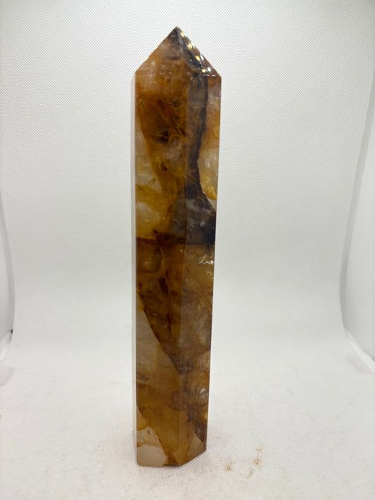 Golden Healer Quartz Tower Large