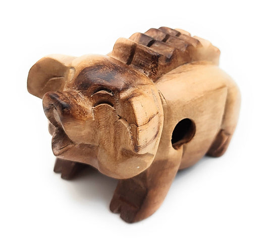 Wooden Oinking Pig 3 inch