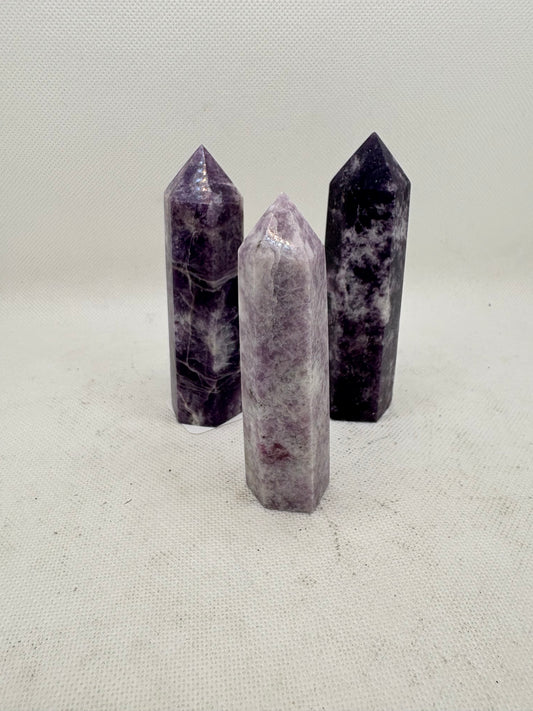 Lepidolite Tower Small
