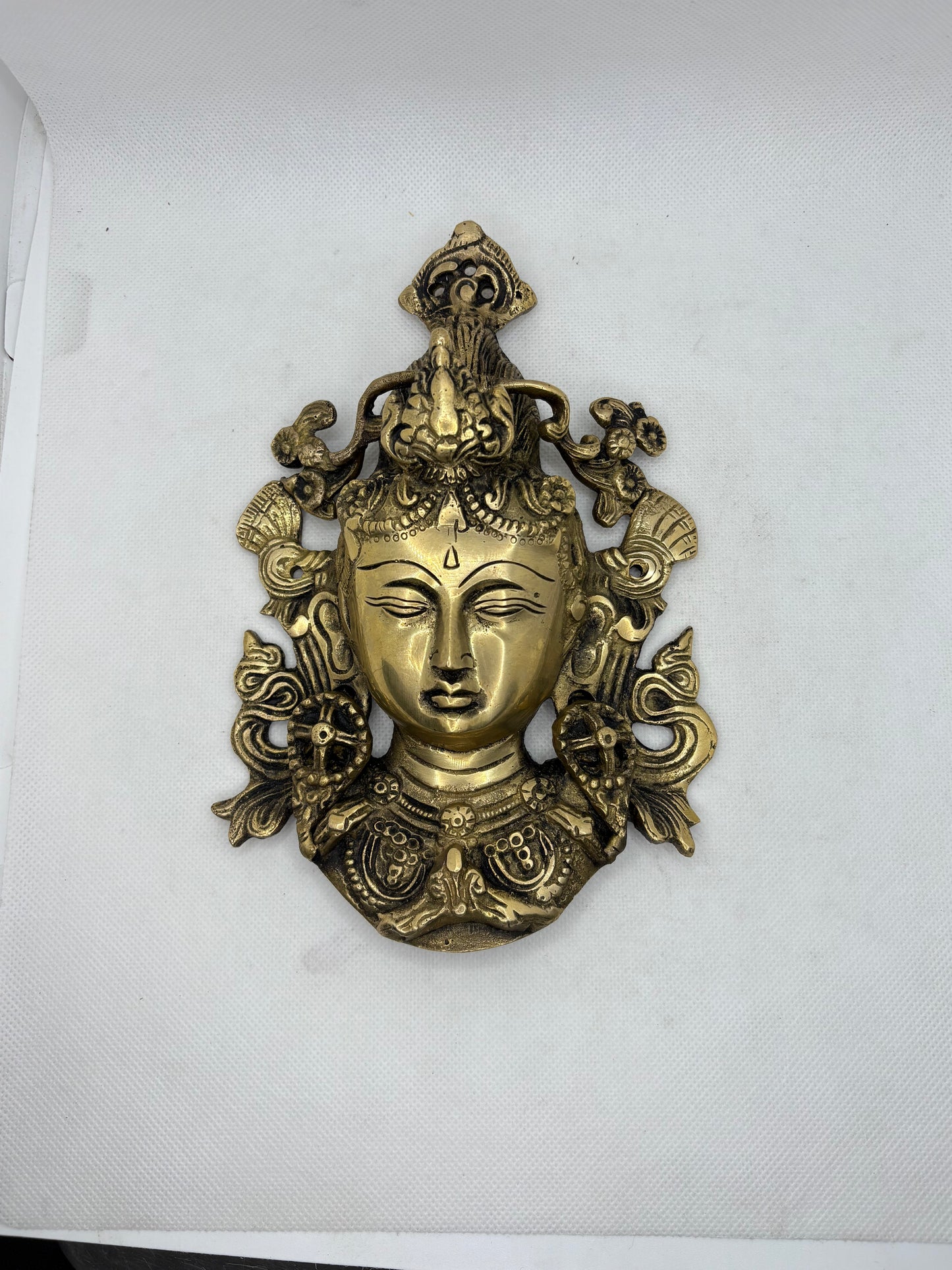 Buddha Head Brass