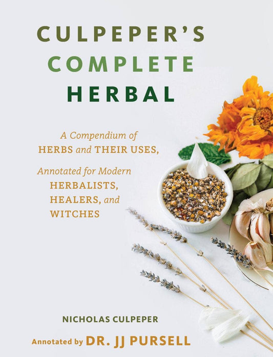 Culpeper's Complete Herbal: Herbalists, Healers, & Witches: White Cover