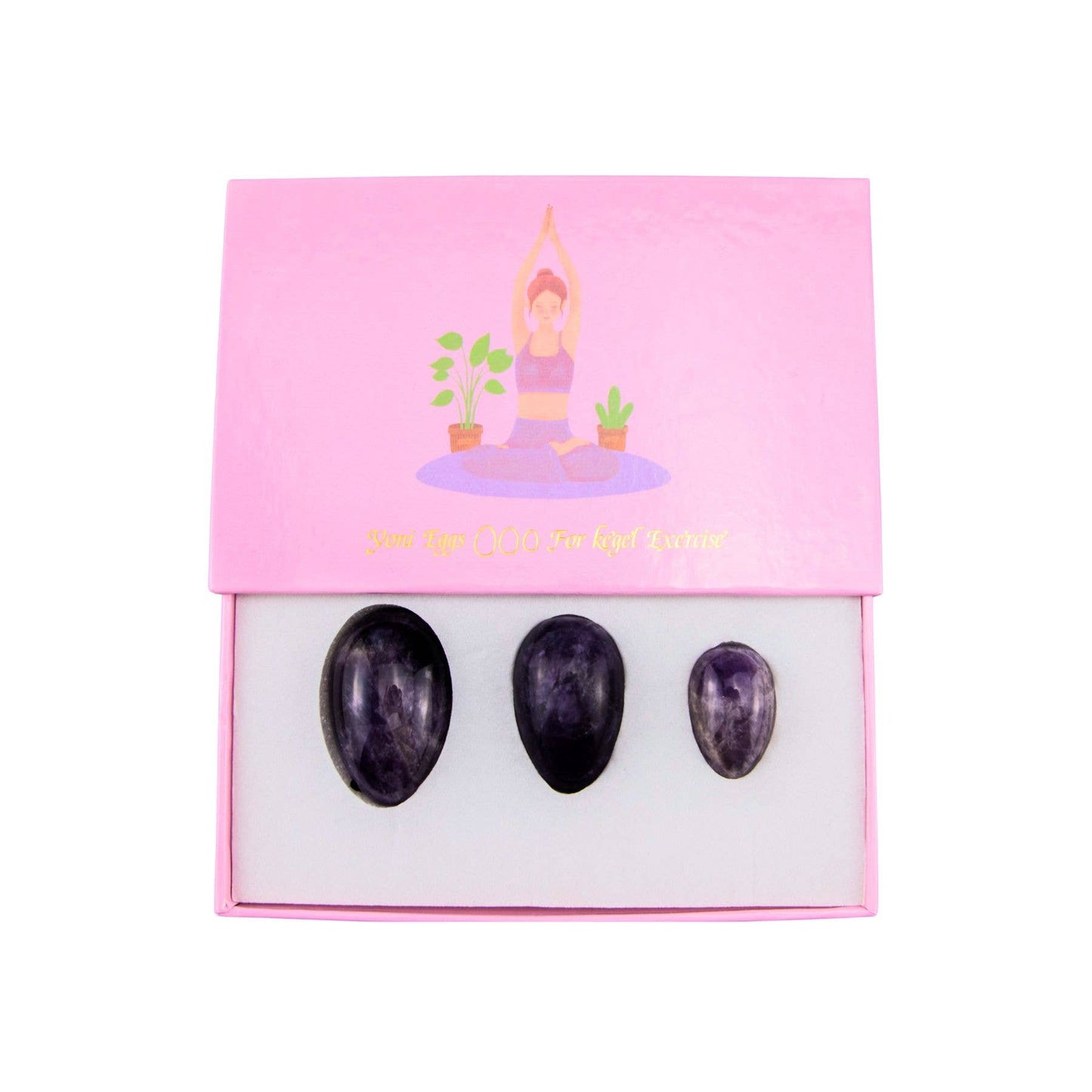 Yoni Eggs: Rose Quartz / 3pc