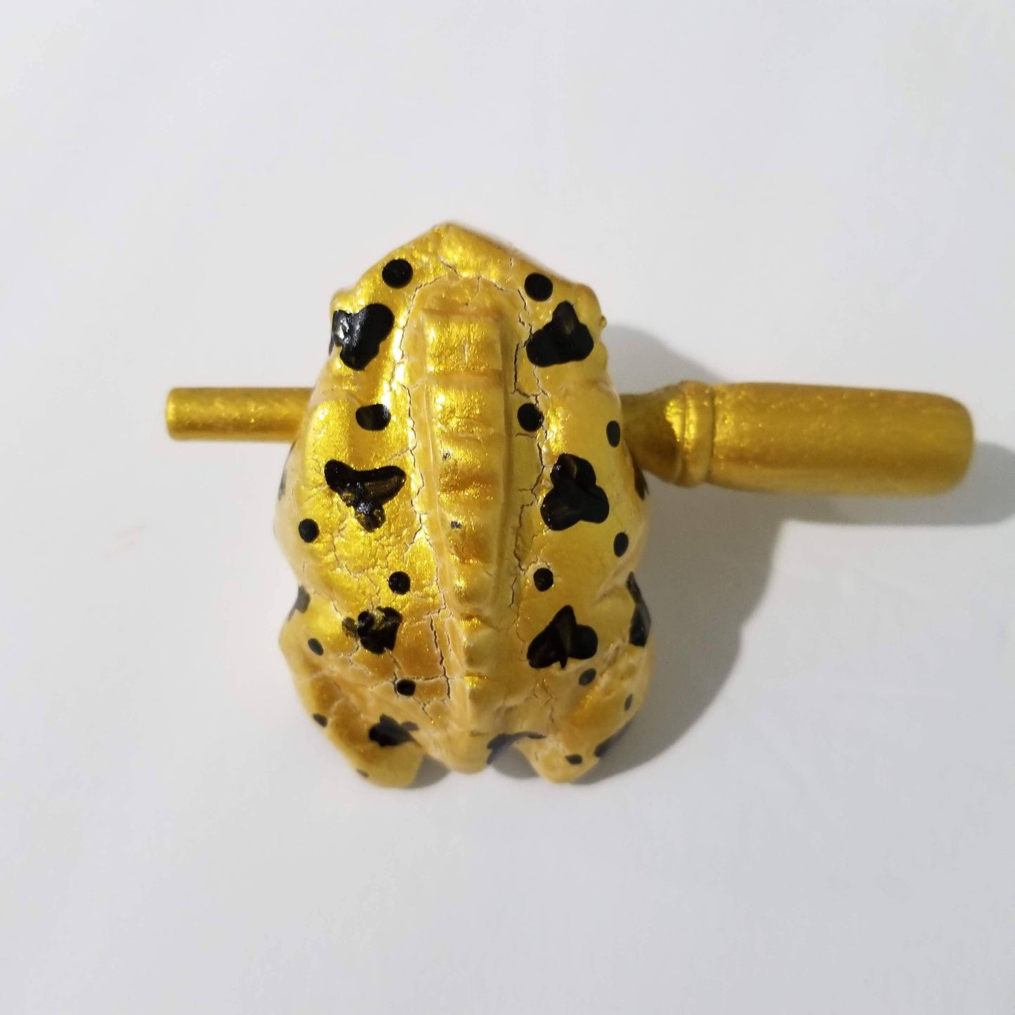 Painted Musical Frog Percussion Instrument 1.5"