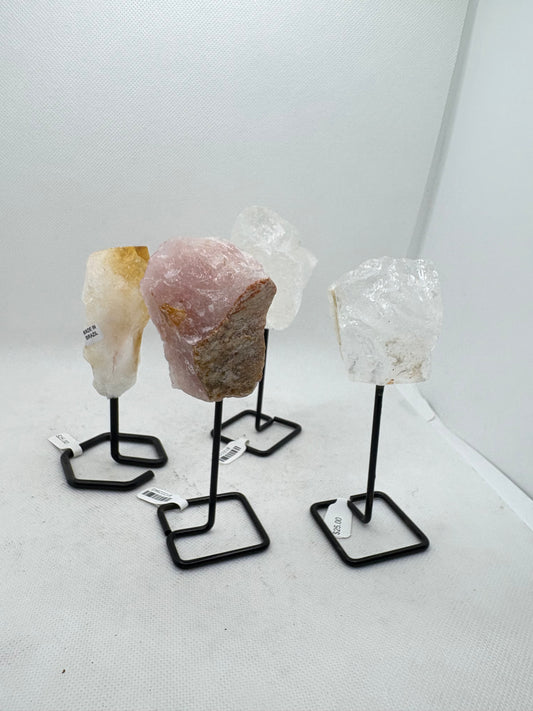 Various Crystal on Stand