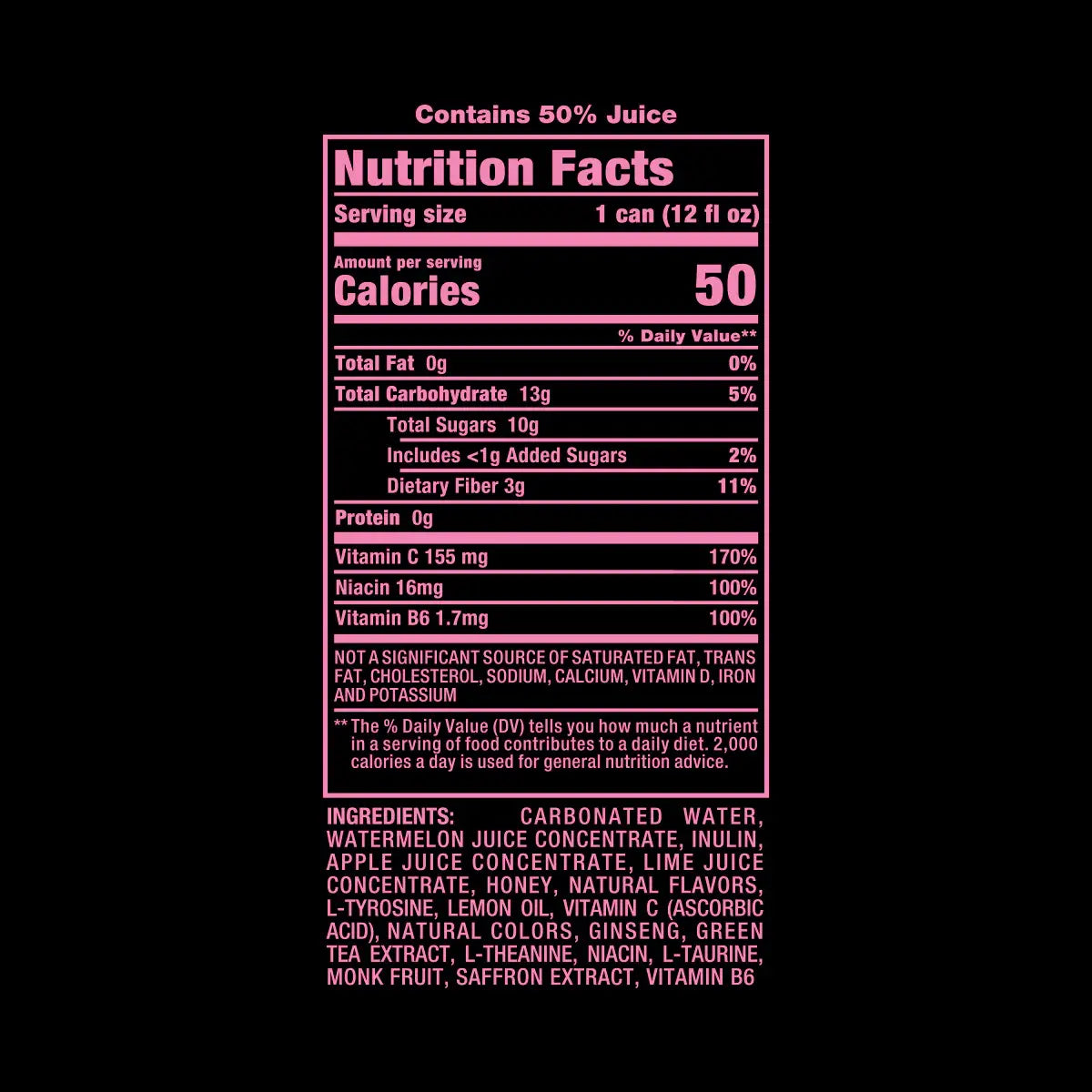 Happy Thoughts Drink- Various Flavors