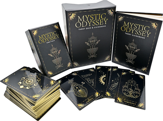 Mystic Odyssey Tarot Deck & Guidebook