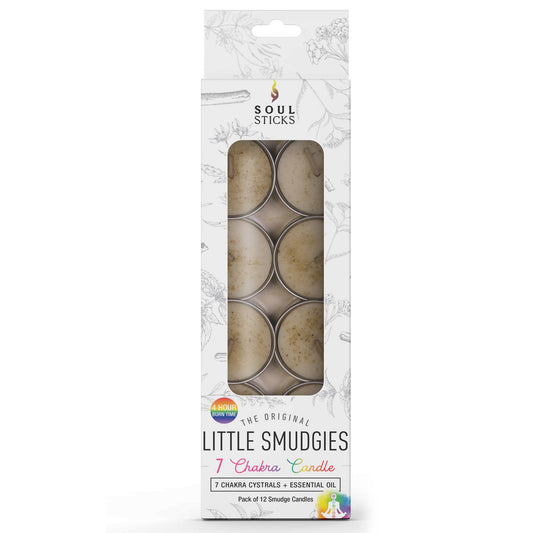 'Little Smudgies' 7 Chakras Smudge Candles (12)