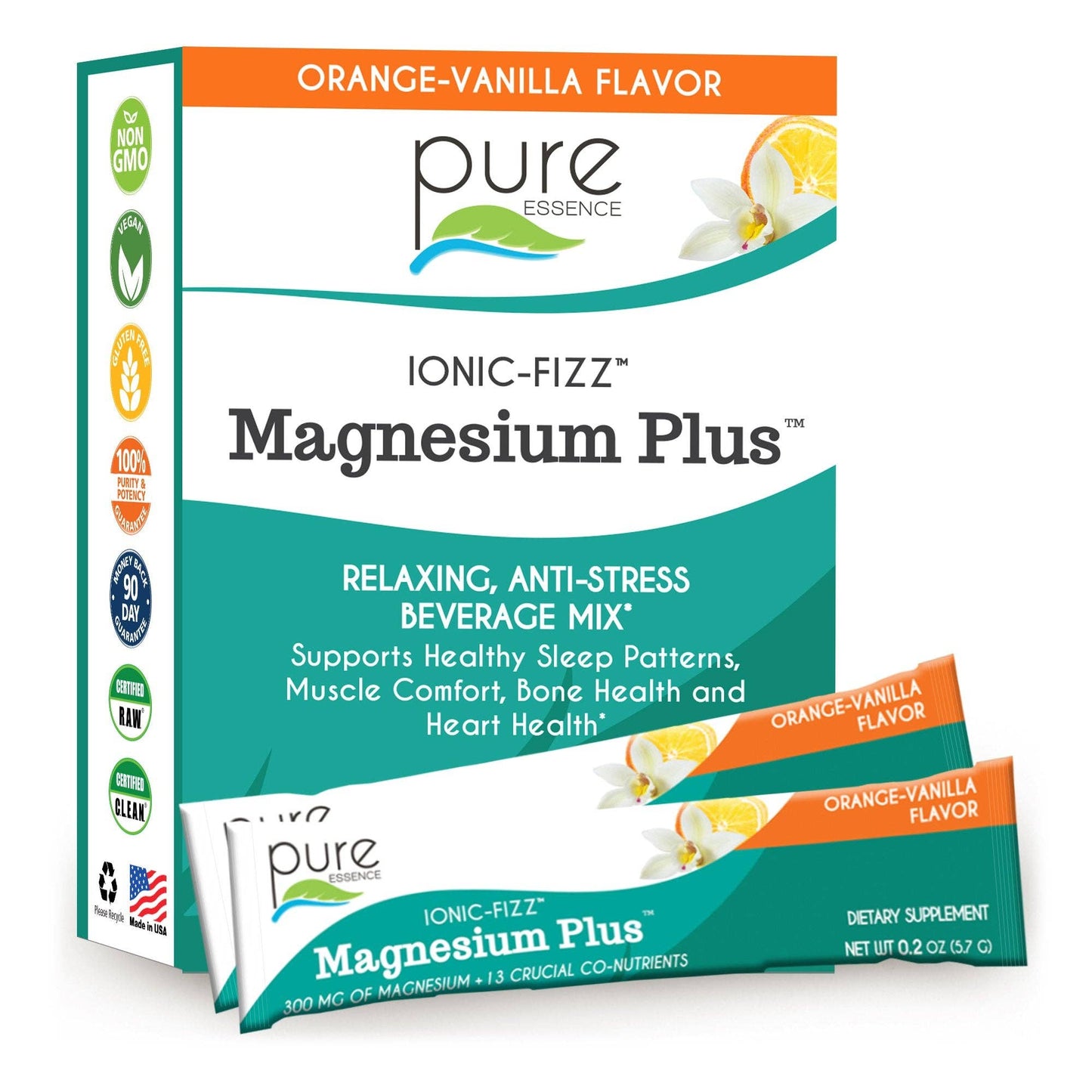 Ionic-Fizz™ Magnesium Plus™: Raspberry-Lemonade / 30 SERV