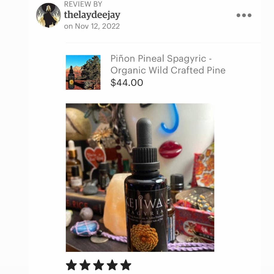 Piñon Pineal Spagyria: Pine Herbal Tincture