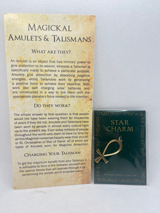 Star Charm Ankh