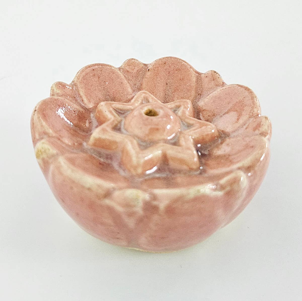 Ceramic Incense Holder Lotus Blossom