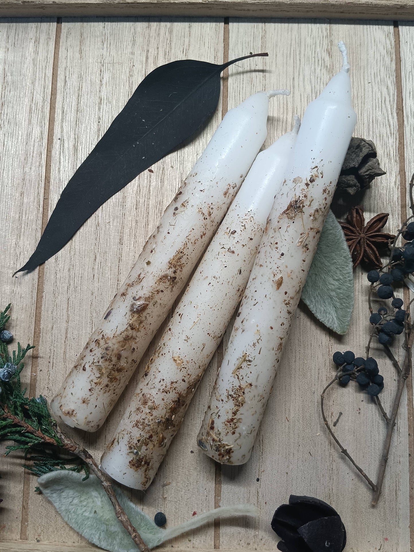 Elemental ritual candles