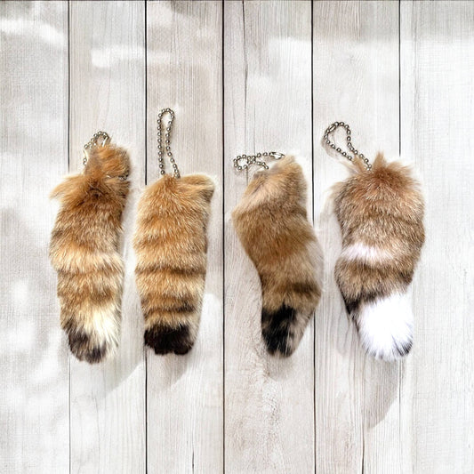 Natural Lynx tails- Small