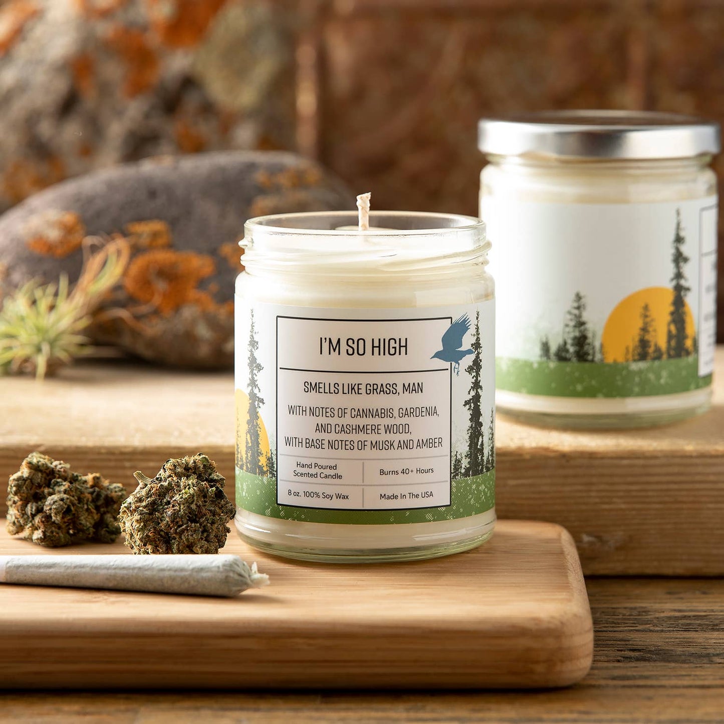 Scented Candle | Canabis Candle | Fun Candles | I'm So High