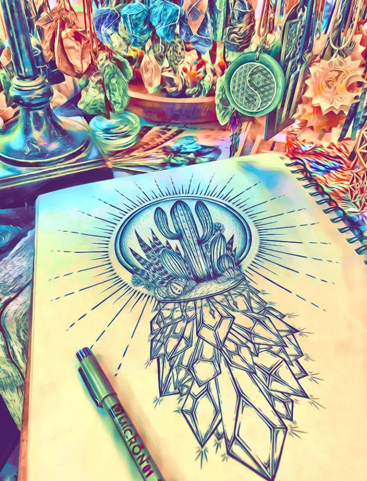 Pashminas- various designs – Double Ply Reversible Festival Fashion, Hand-Drawn Design by Melanie & Justin, Vibrant & 8” x 71”