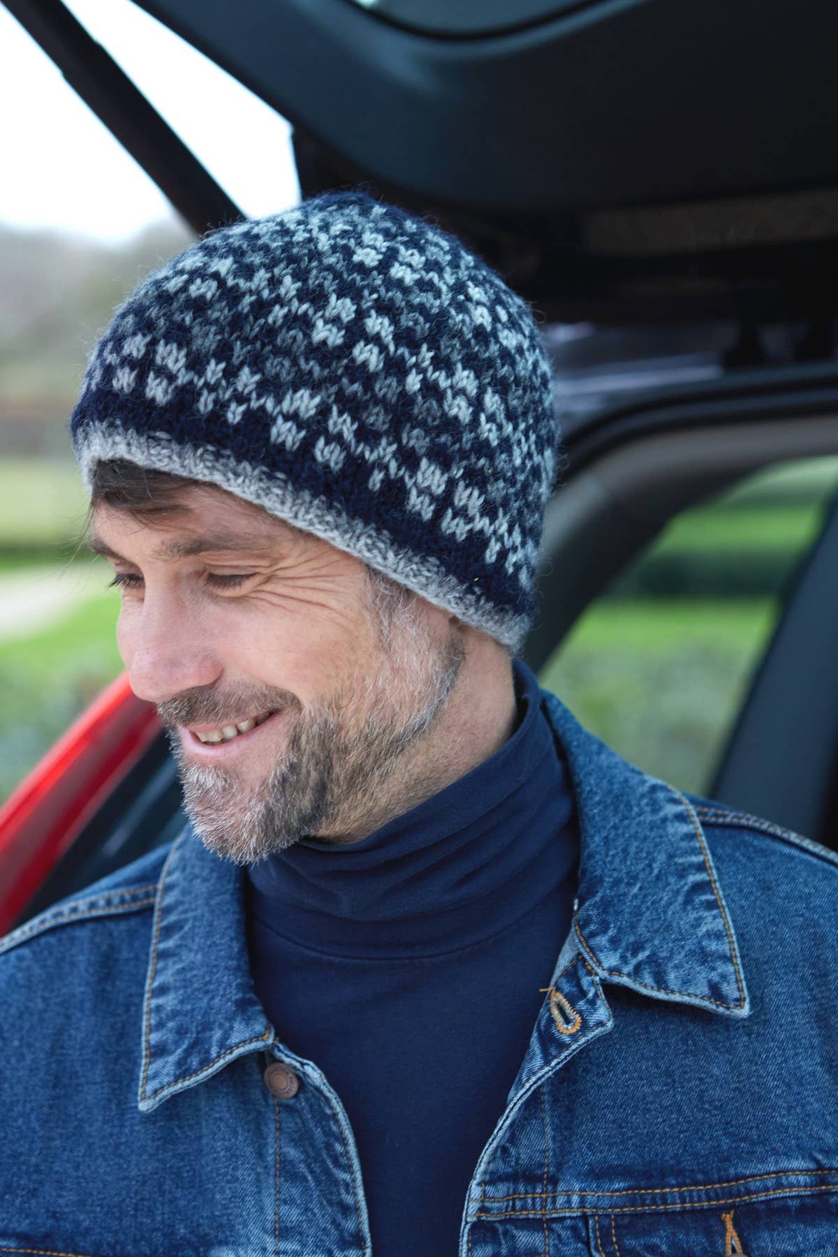 Mens Rosslare Beanie Navy: Navy