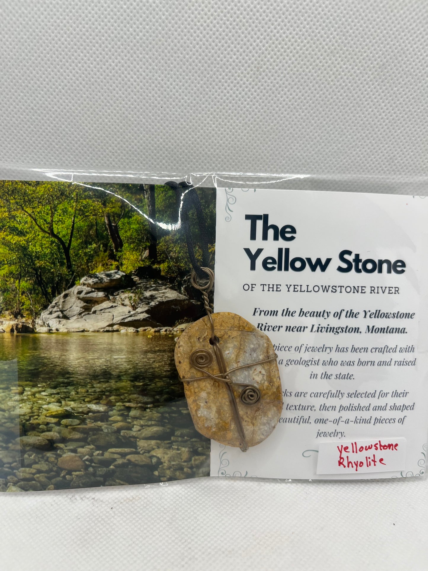 Jill Necklace Yellowstone Stones