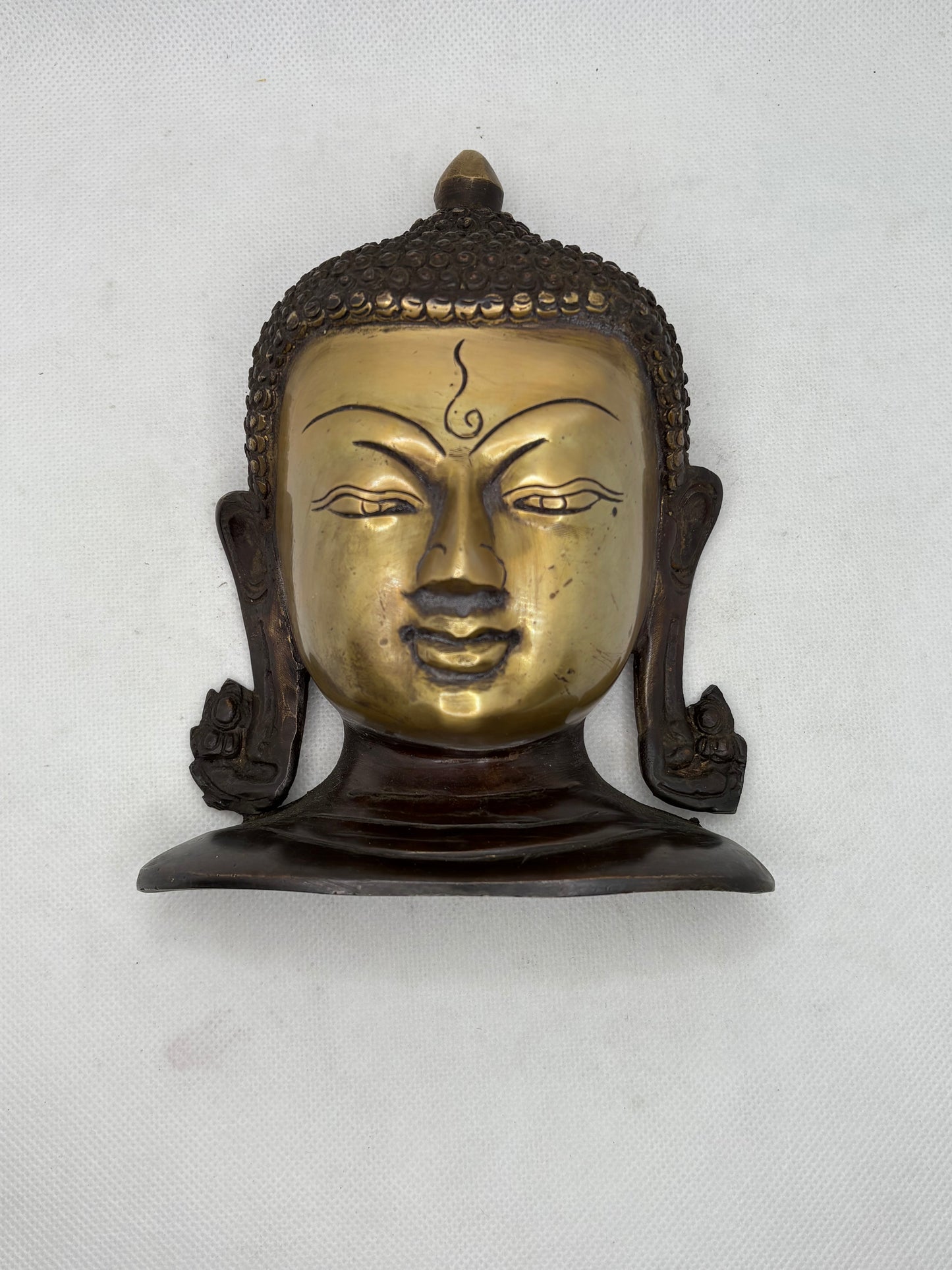 Buddha Head Brass