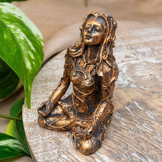 Veronese Earth Goddess Gaia in Lotus Position