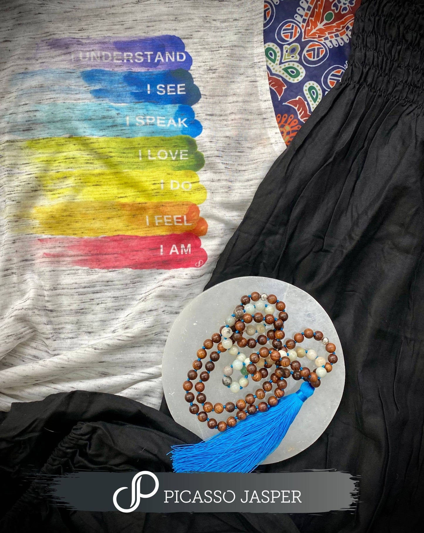 Chakra Love, Relaxed Muscle Tank: Medium