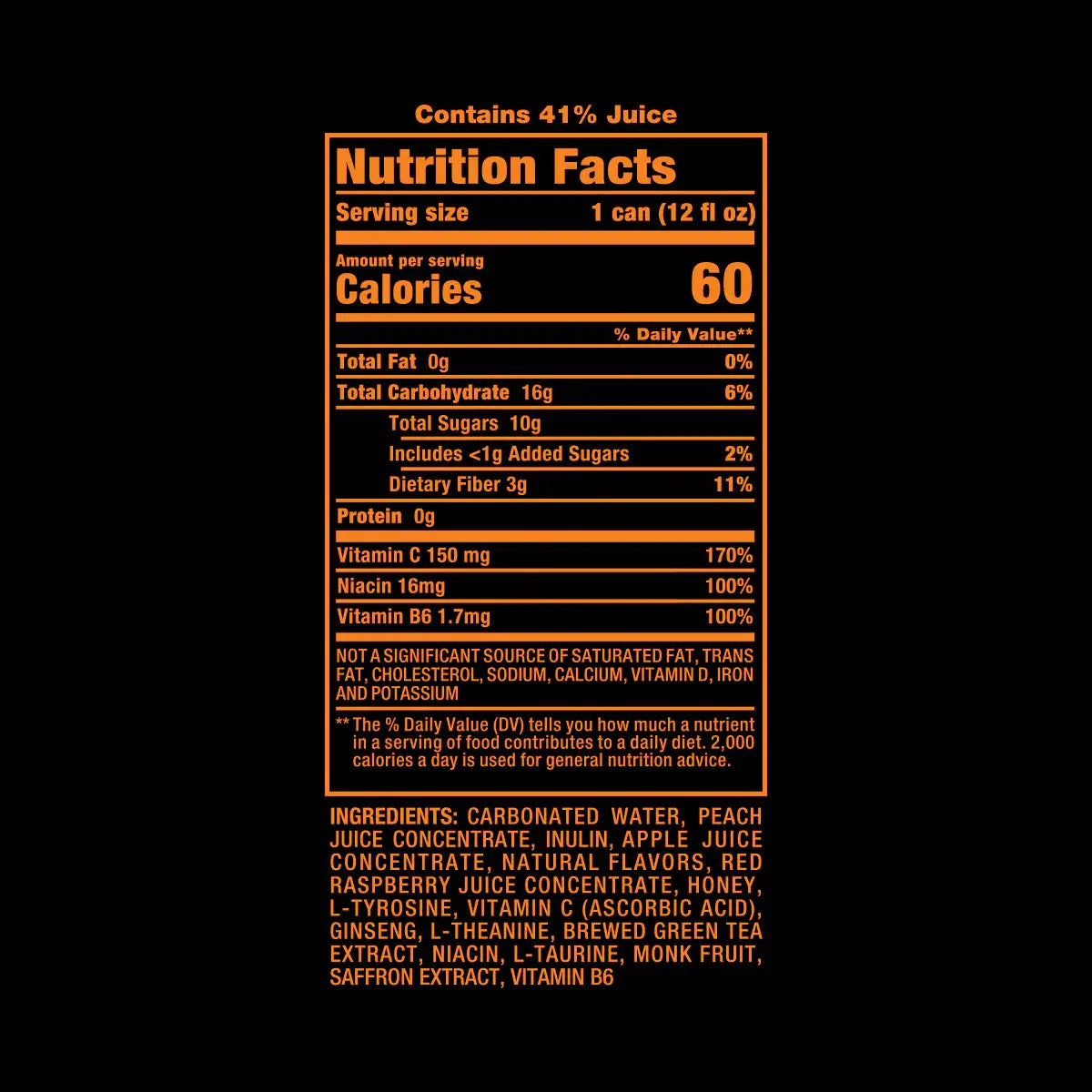 Happy Thoughts Drink- Various Flavors