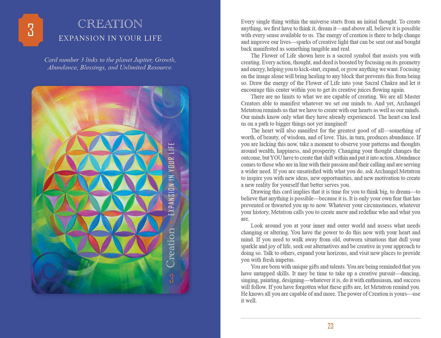 The Archangel Metatron Self-Mastery Oracle