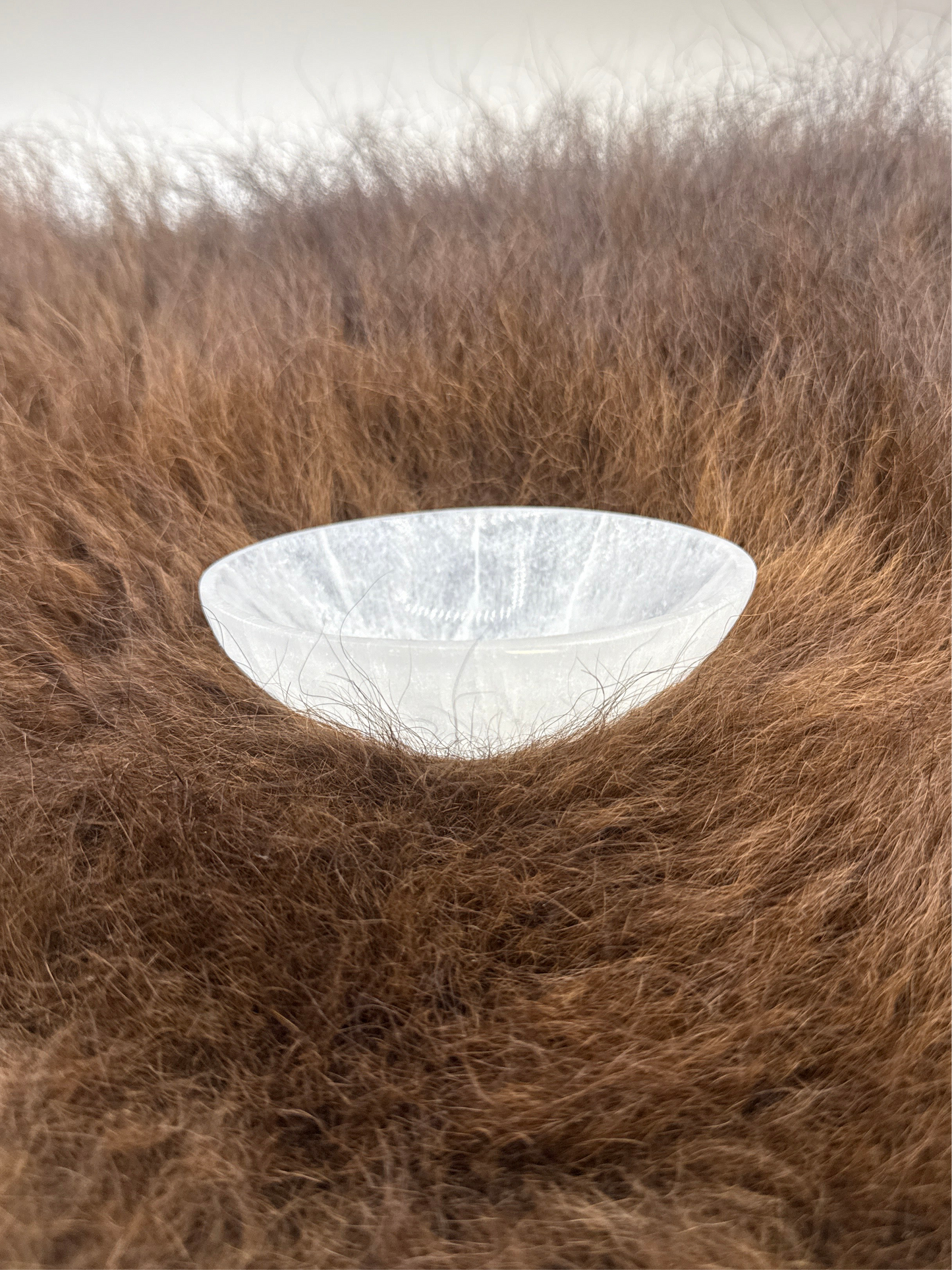 Selenite Bowl Oval