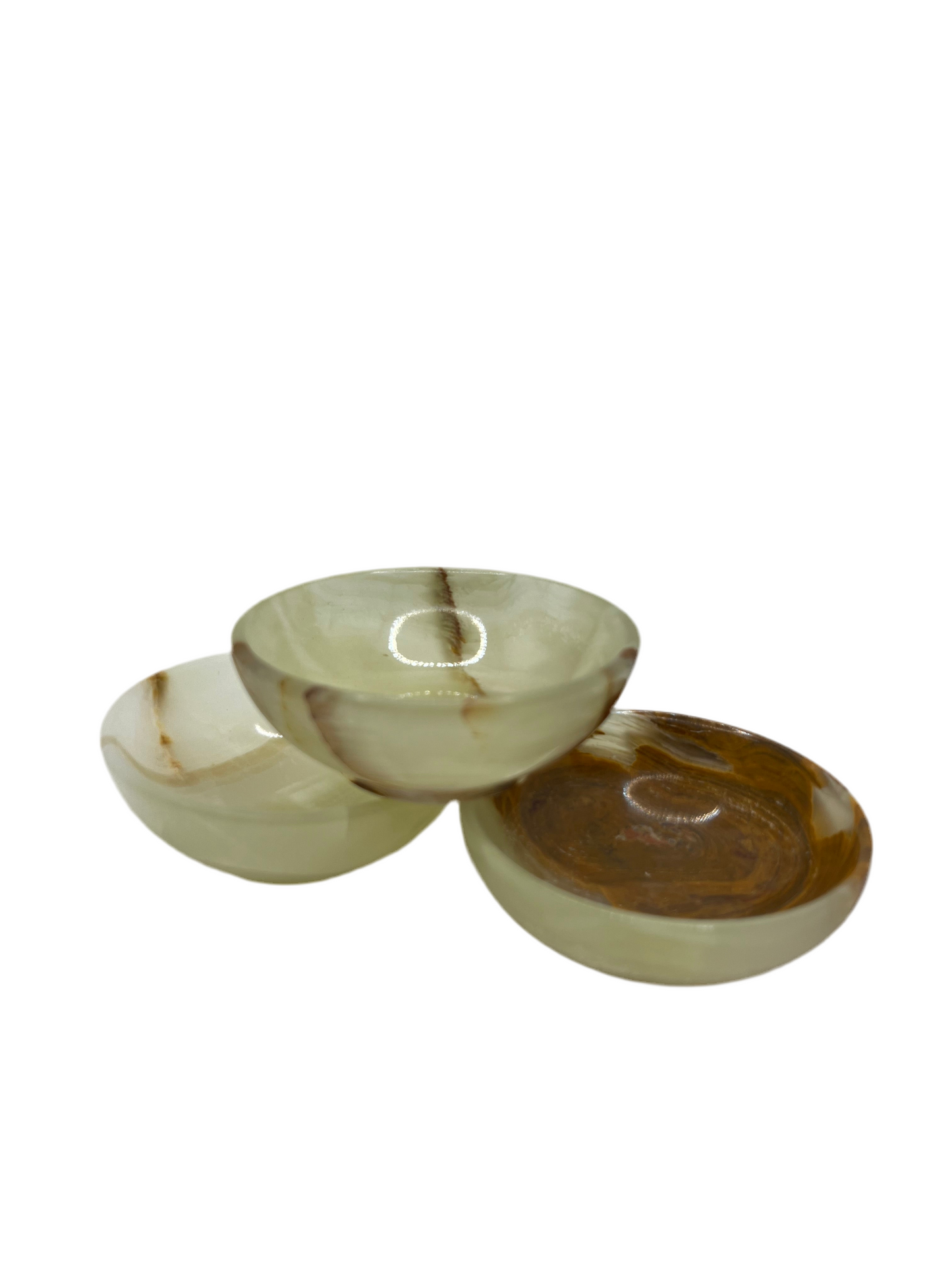 Green Onyx Bowl 4"