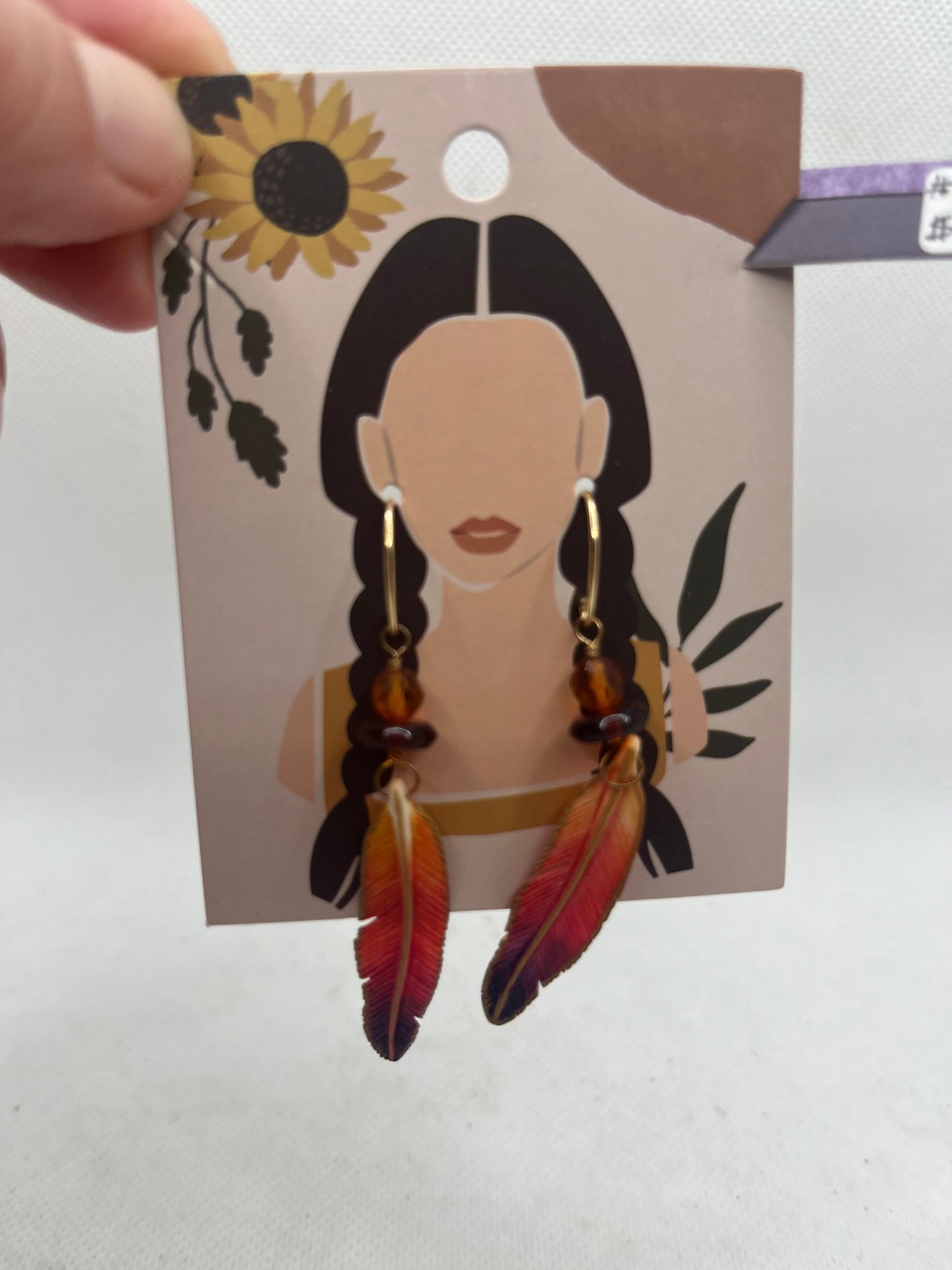 Colorful Parrot Earrings