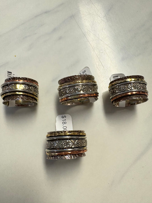 Copper and Metal Ring
