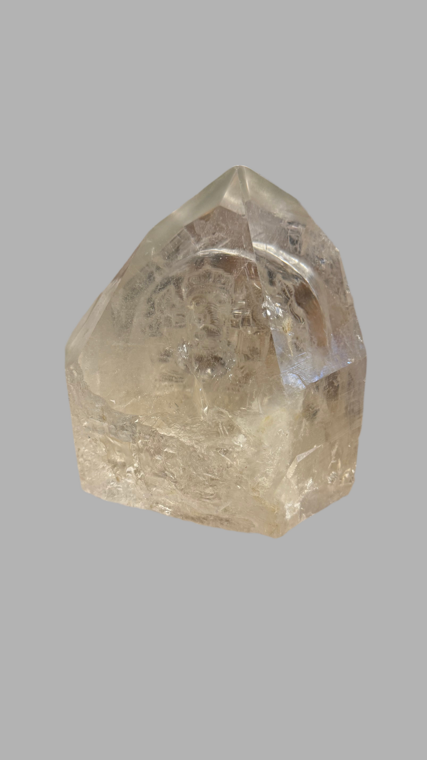 Ganesha Quartz Carving