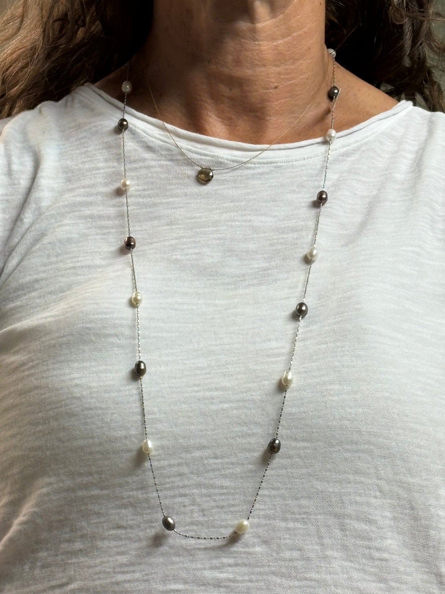 Peal Necklace 32"
