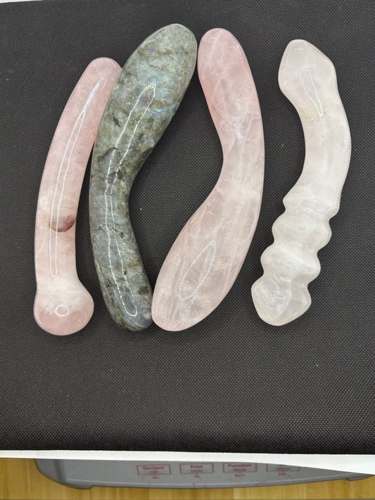 Massage Wand Various Stones