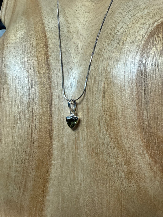 Moldavite Pendant