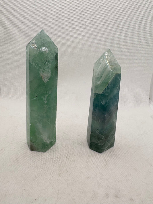 Green Fluorite Tower