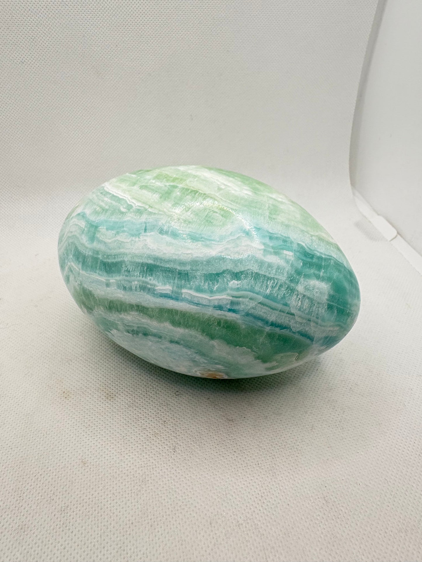 Caribean Calcite Egg Large