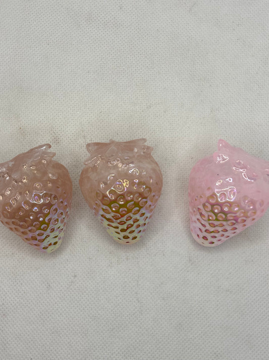 Aura Rose Quartz Strawberry