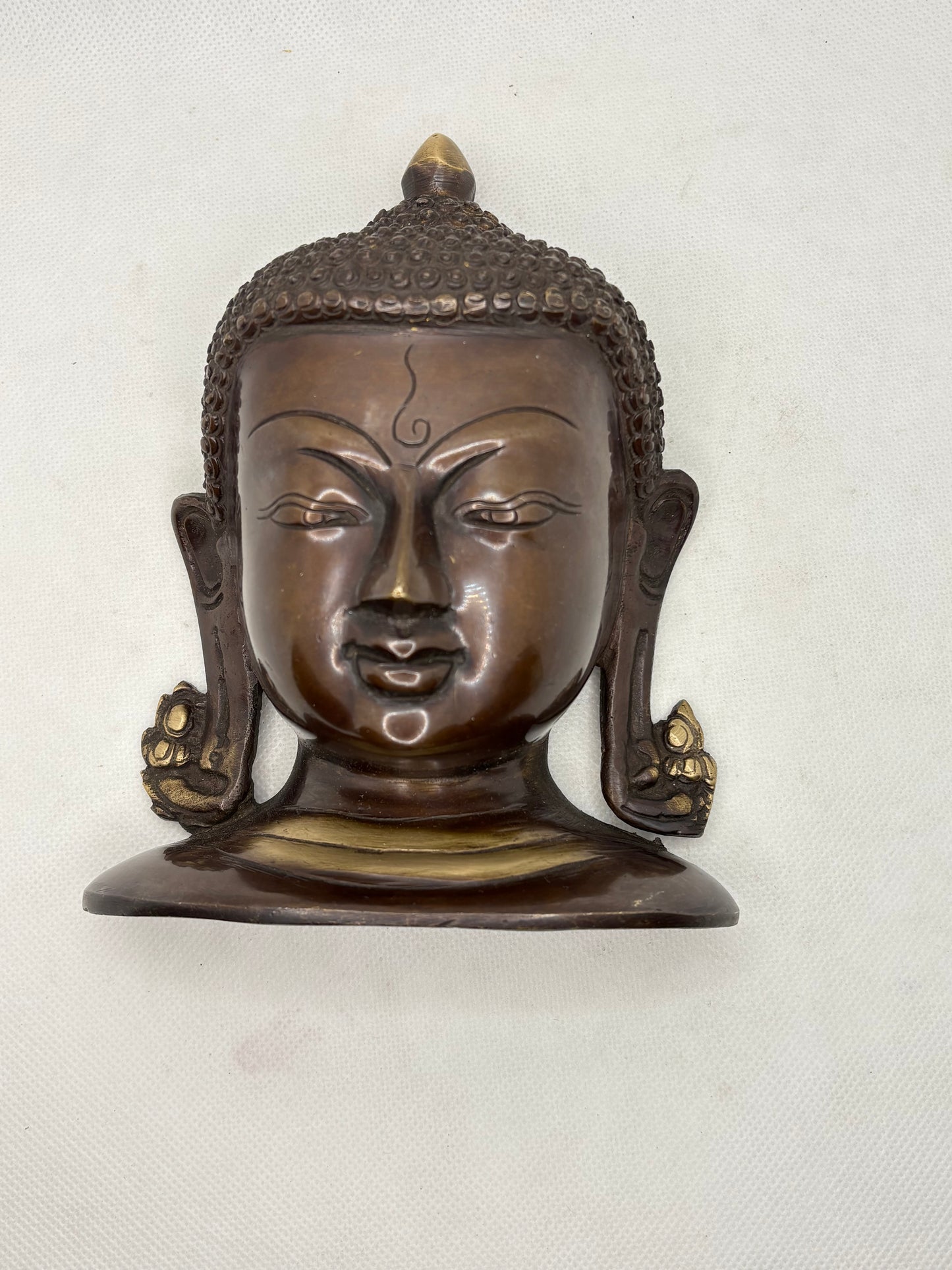 Buddha Head Brass