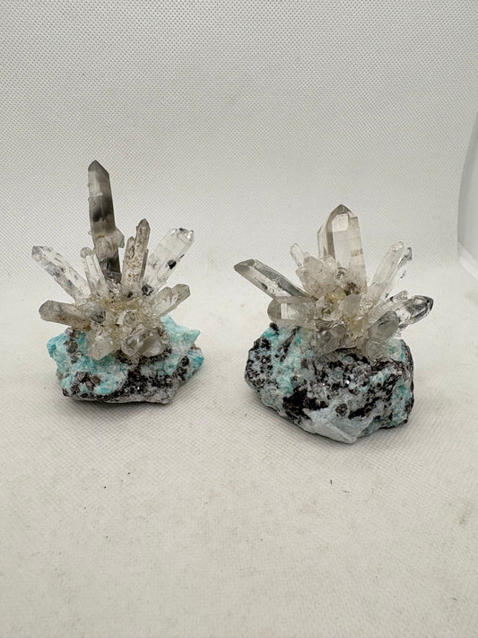Amazonite Russia Green Crystal Cluster
